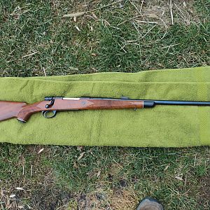 Interarms Mark X Alakan 458 Winchester Rifle