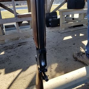 22 Cal Falling Block Rifle
