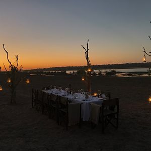 Supper on the Kavango River