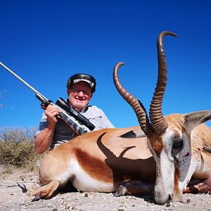 Hunt Springbok in Botswana