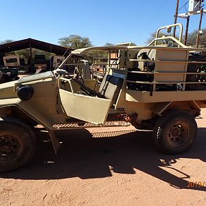 Hunting vehicle Namibia