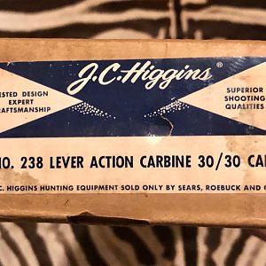 1963 JC Higgins model 45 (Marlin 336) in 30-30 lever-action Rifle