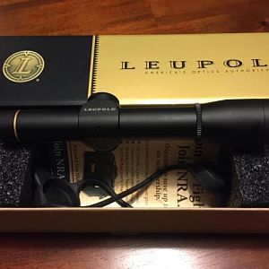 Leupold FX-II 2.5 power fixed ultralight scope
