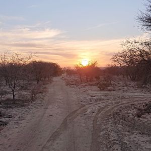 Sunset Namibia