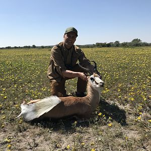 Hunting Springbok in Namibia