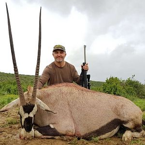 Hunting Gemsbok in South Africa