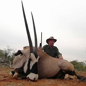 Botswana Hunting Gemsbok