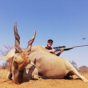 Hunting Eland in Botswana