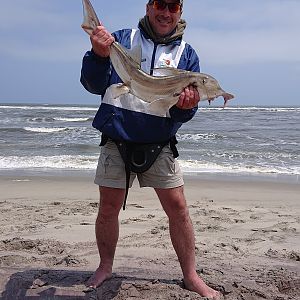 Fishing St Joseph Shark in Namibia