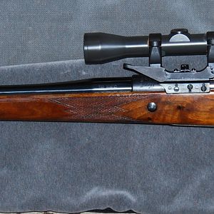 Oberndorf 98 Gew Rifle from 1916 rebarrelled with a Shilen 7x57mm