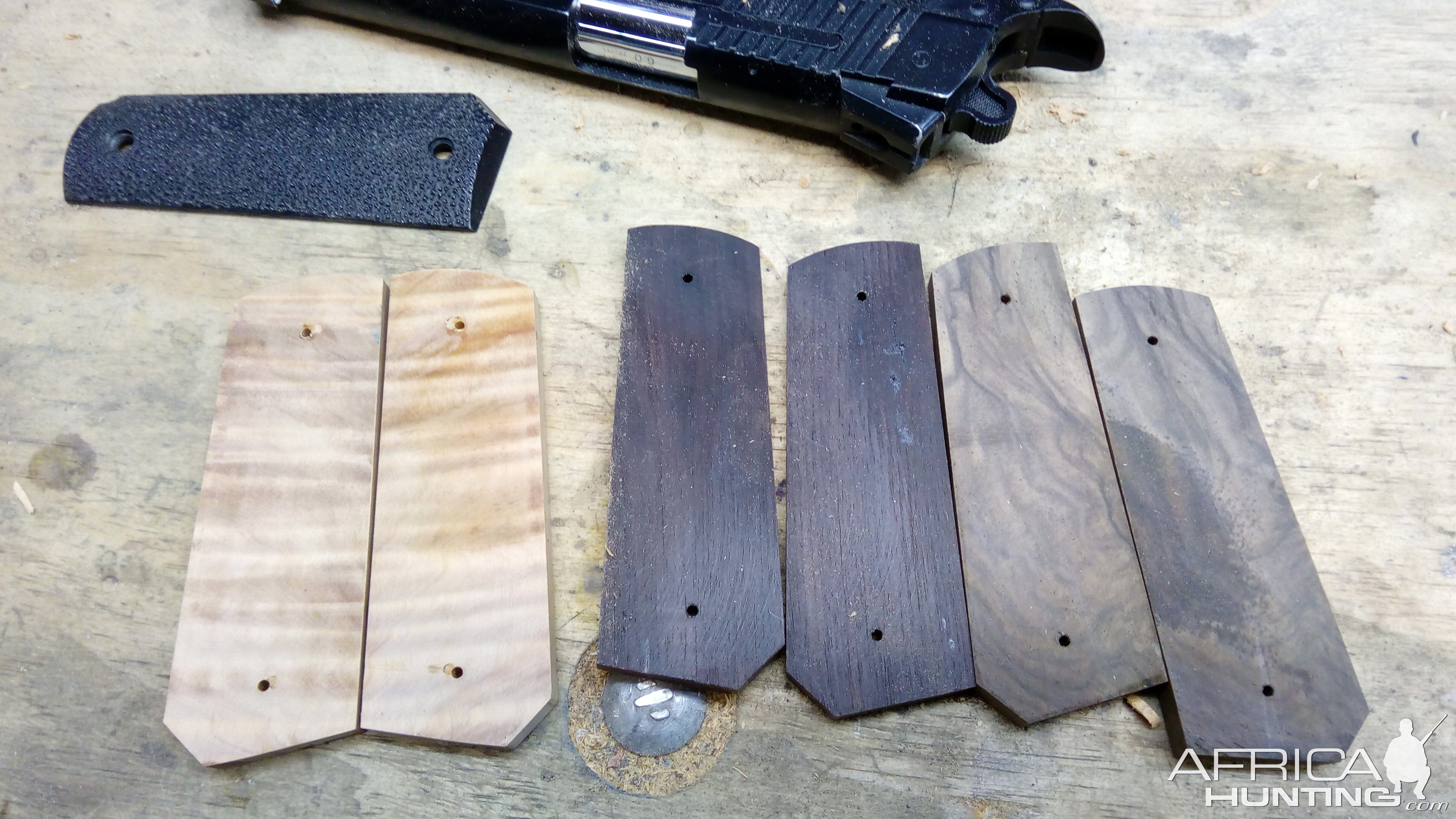 1911 Grip & Knife Making Process