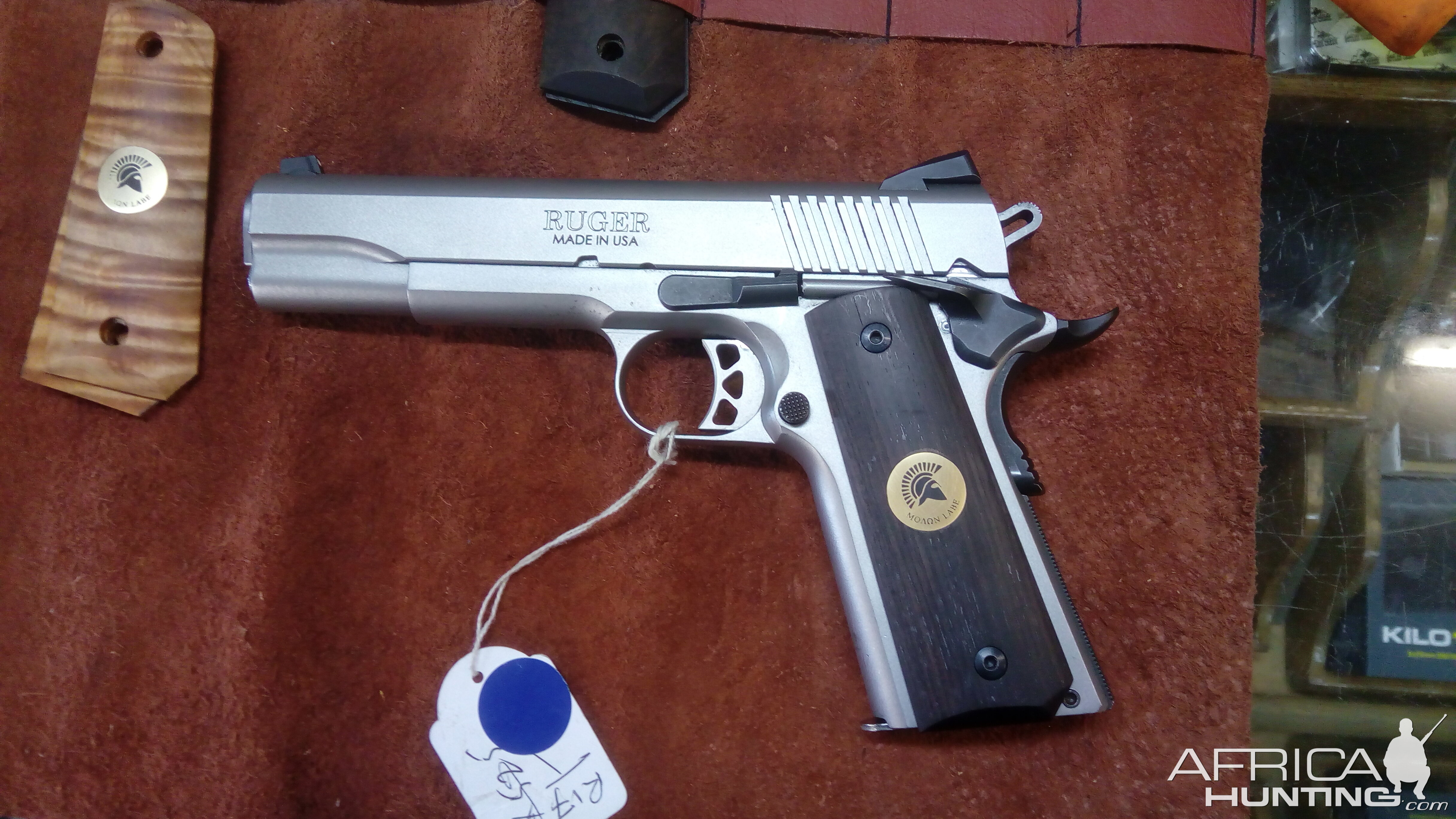 1911 Grip on Ruger Pistol Finished Product