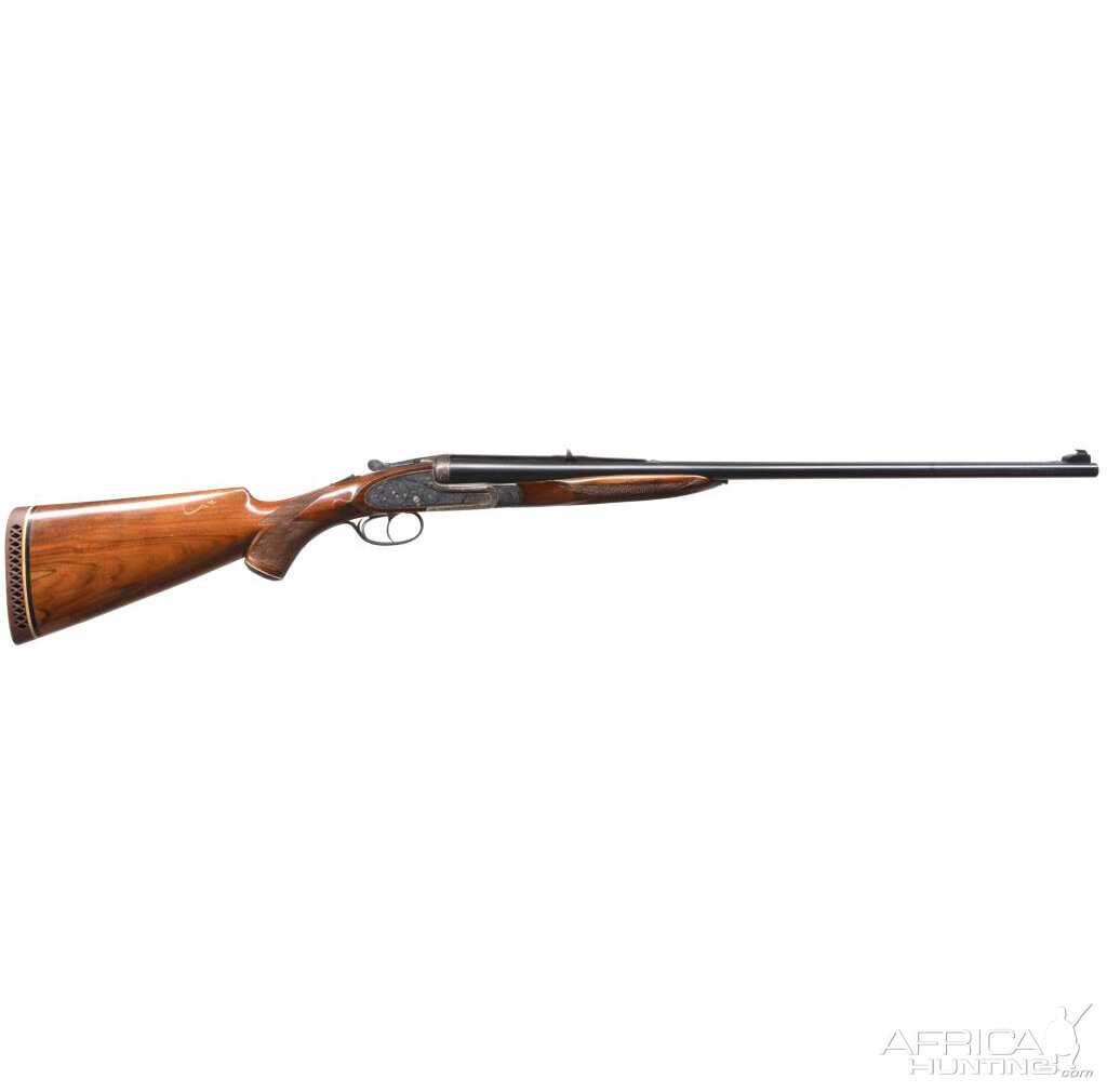 1972 vintage Victor Sarasqueta Double Rifle in 375 H&H