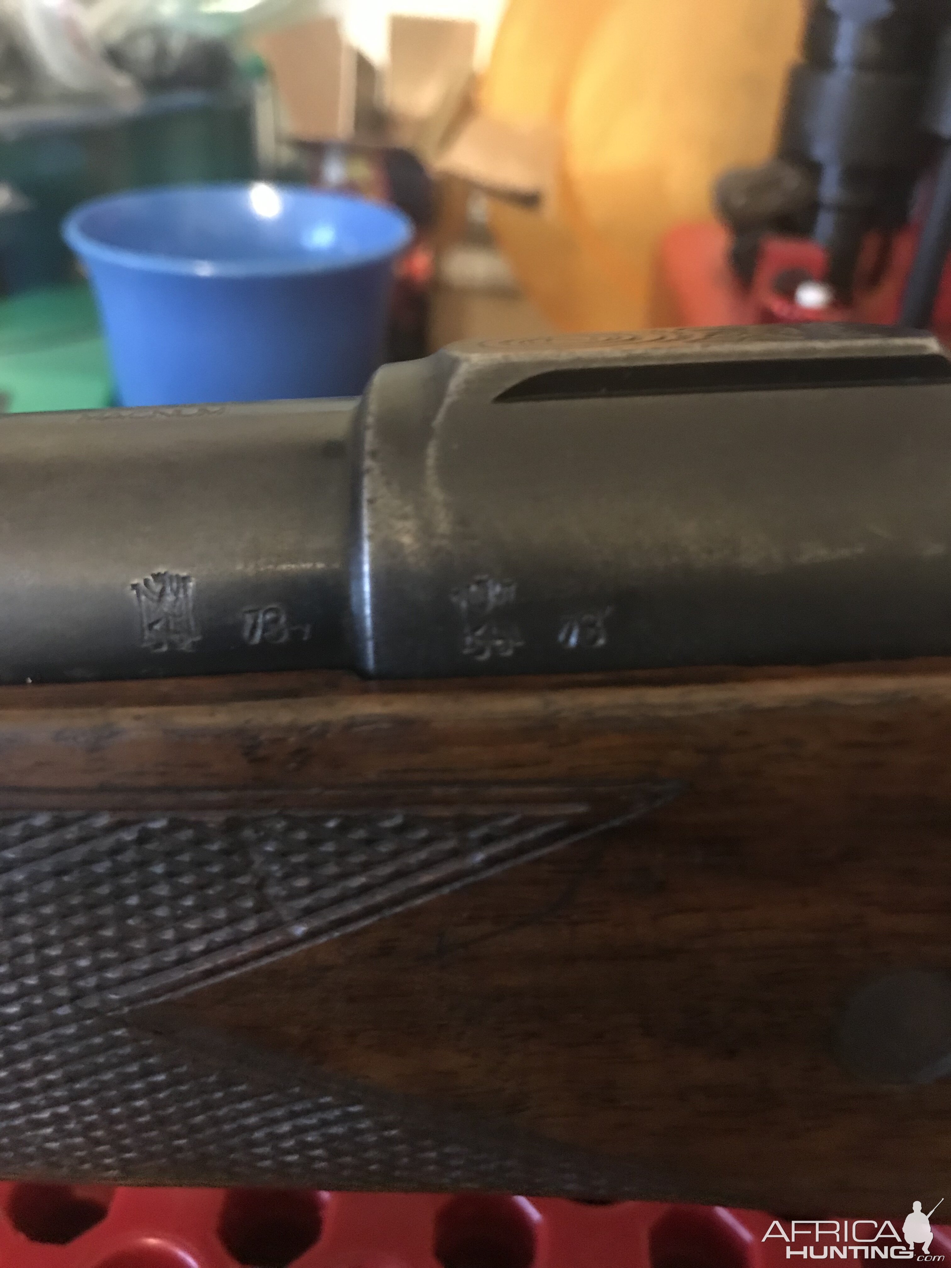 1973 BRNO ZKK 602 458 Win Mag Rifle With Pop Up Peep Site