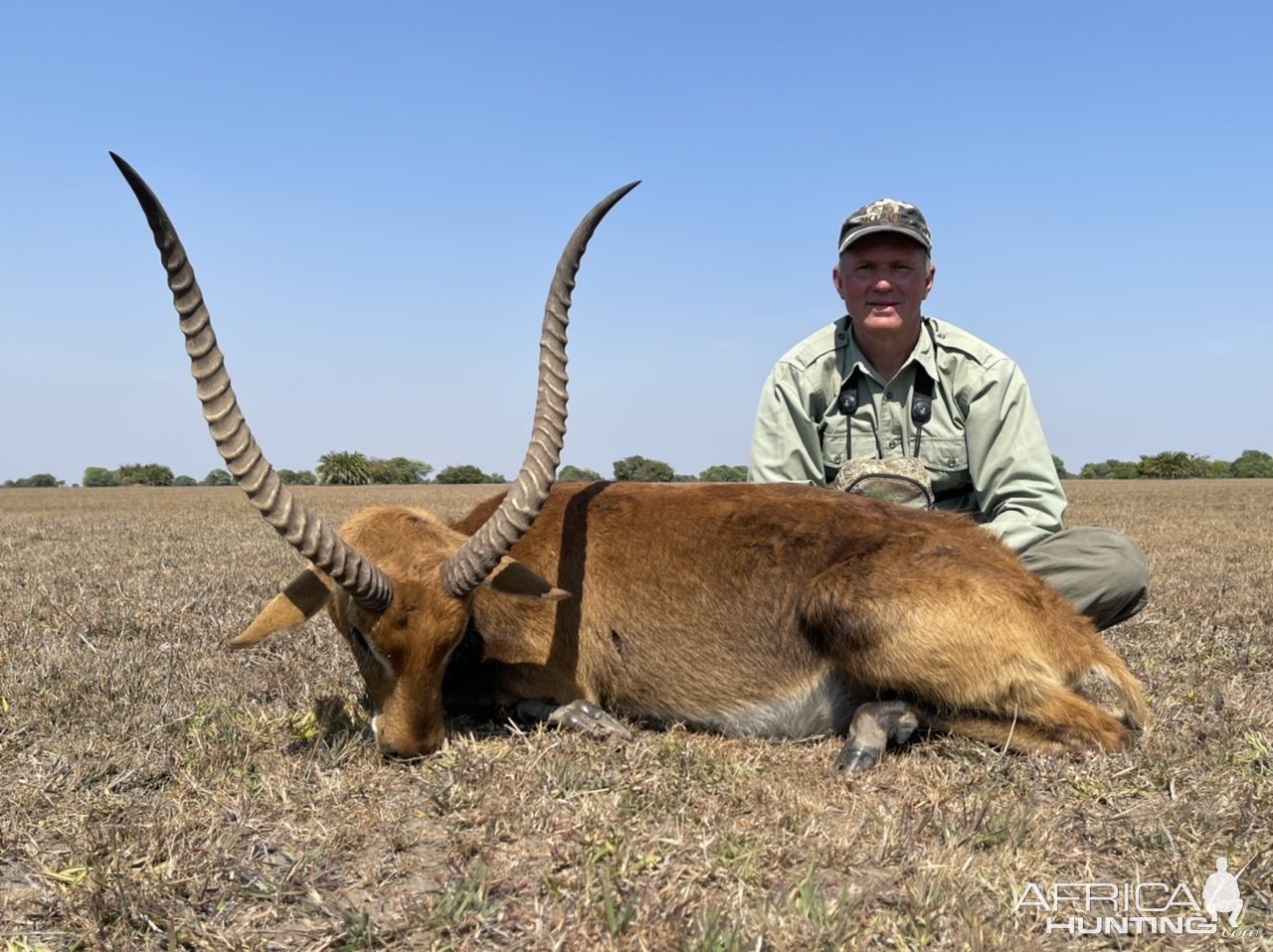 24 Inch Black Lechwe Hunting Zambia