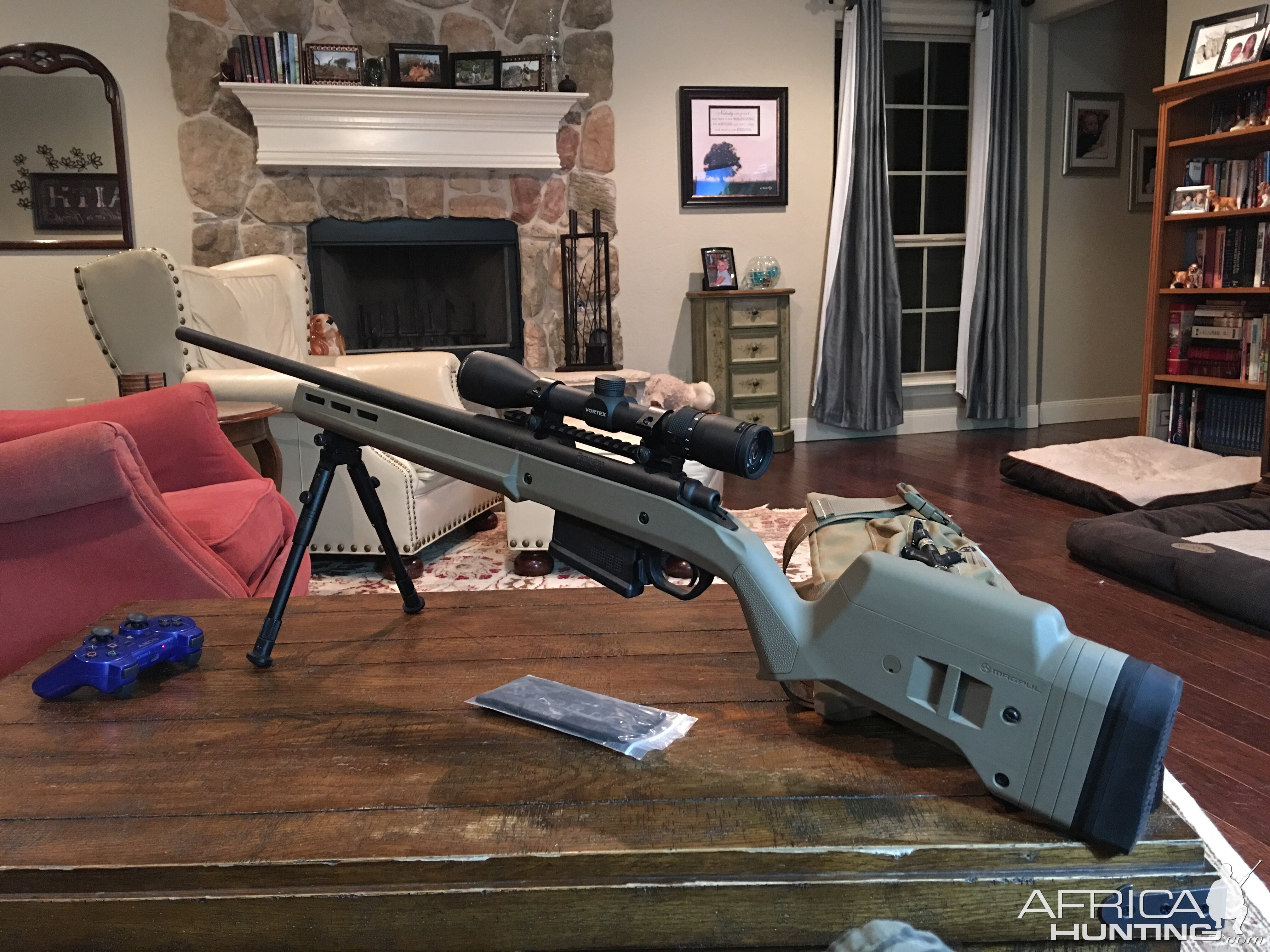 30-06 Rifle with Remington 700 Action and Magpul stock