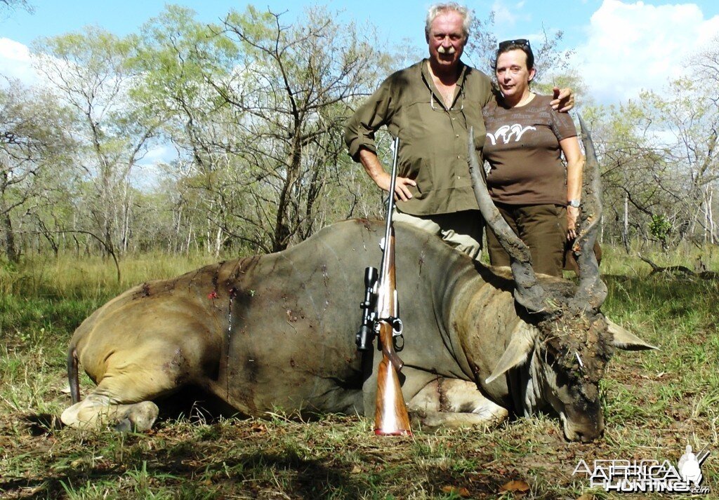 41" East African Eland  from the Selous G.R.