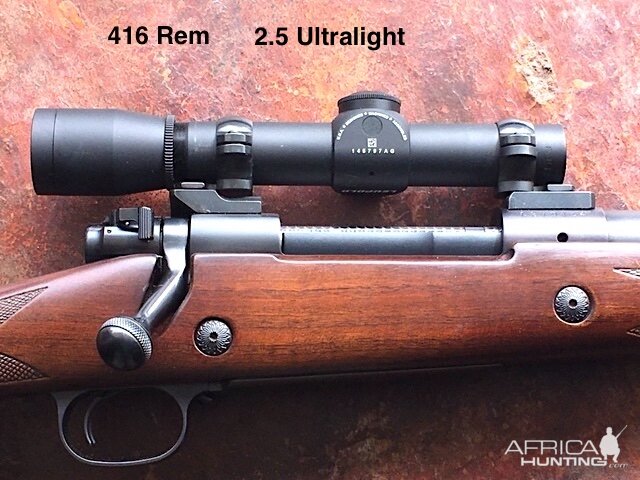 416 Remington 2.5 Ultralight Scope