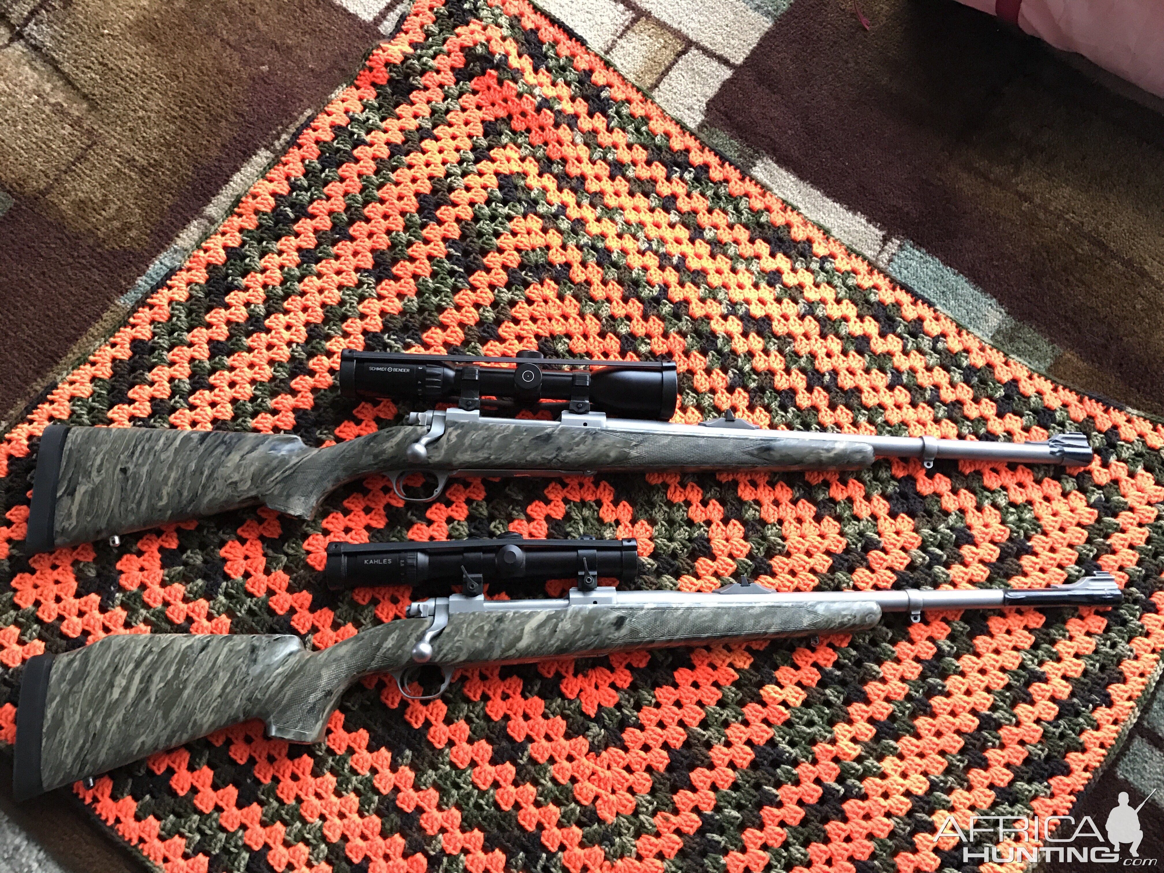 416 Ruger Rifle &  375 Ruger Rifle