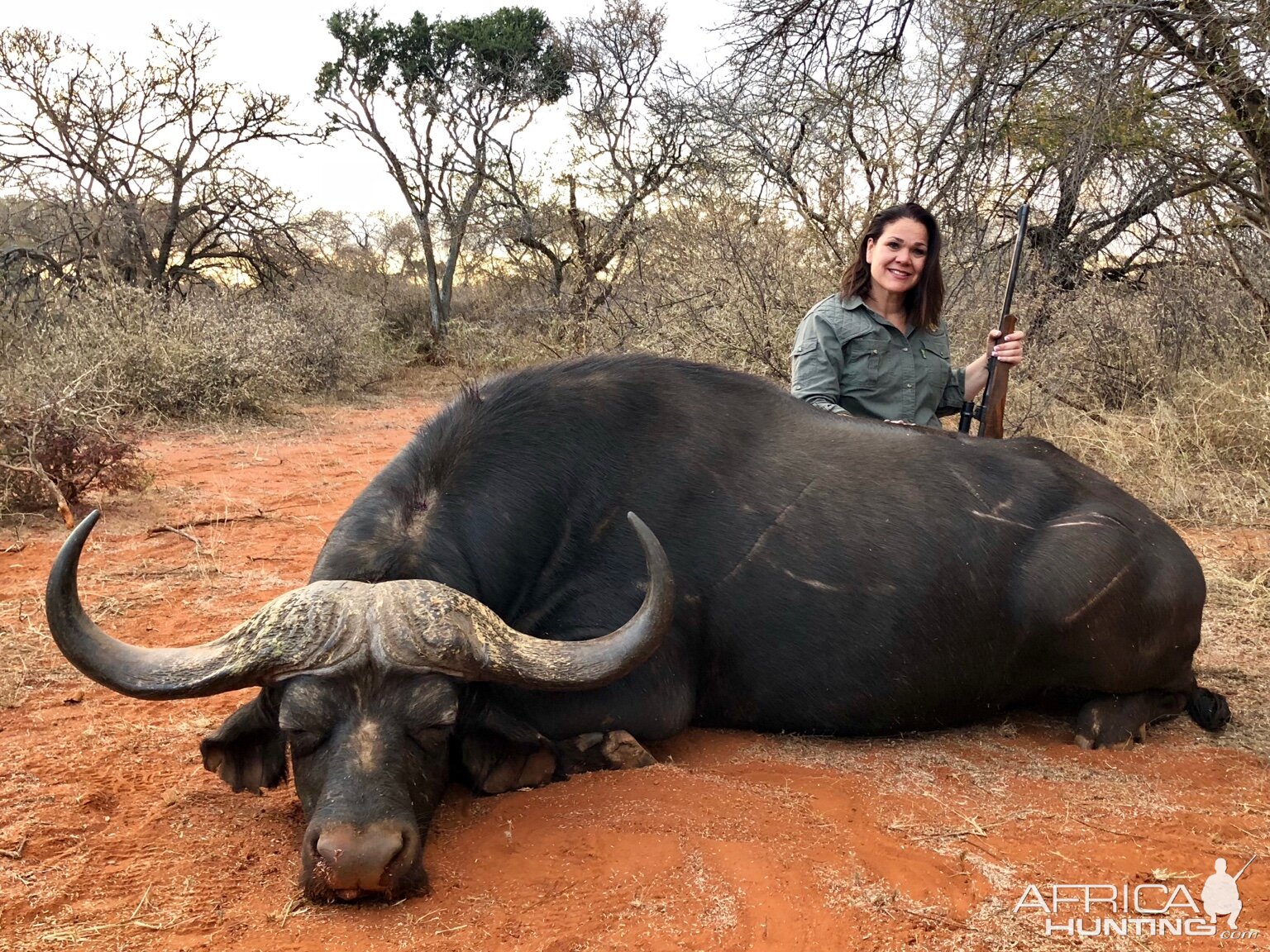 45” Cape Buffalo Hunting