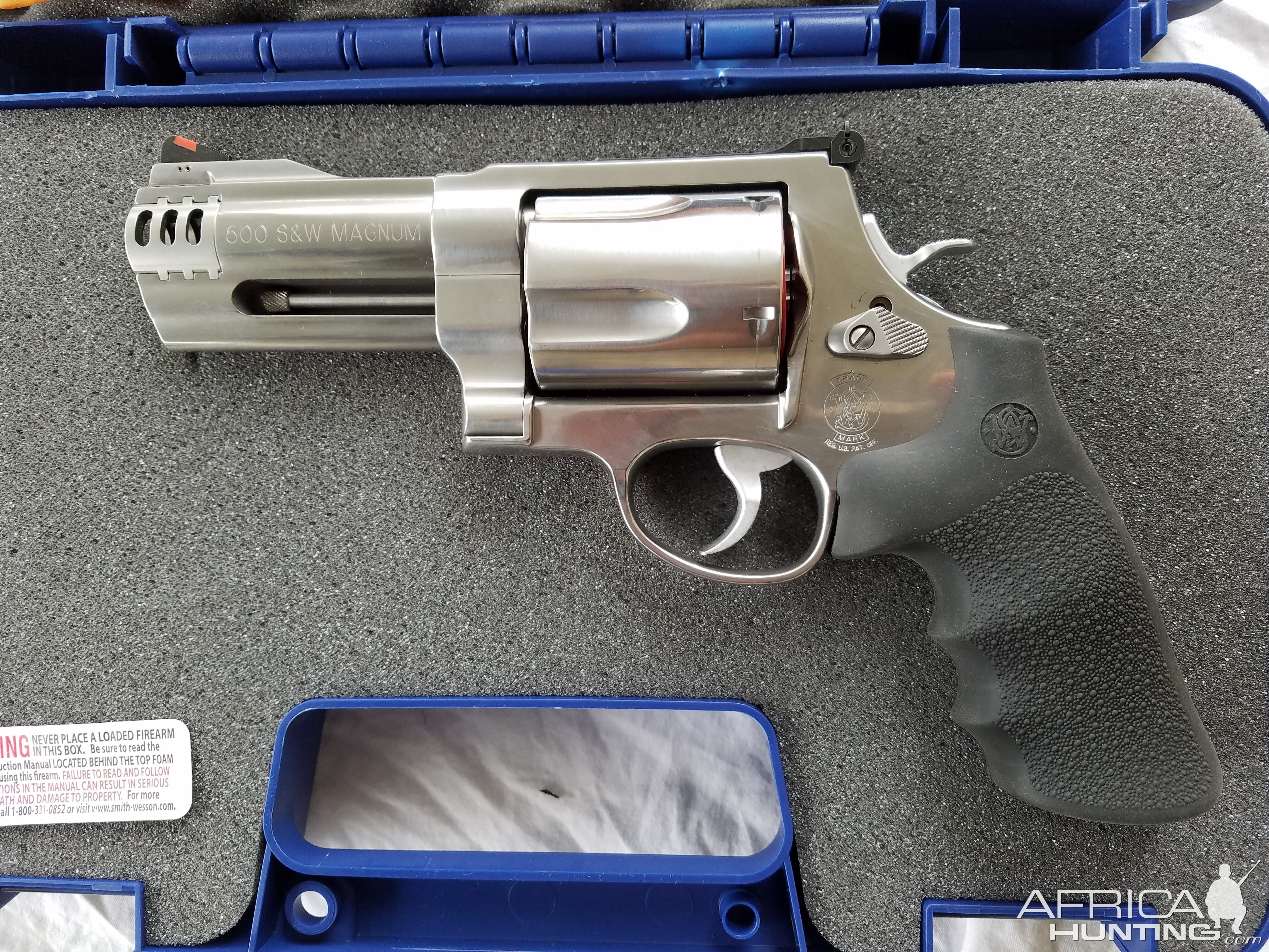 500 S&W 4" Revolver