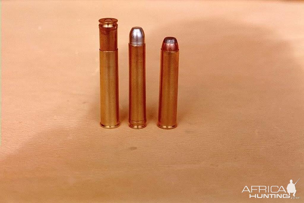 .510 C artridges and .458 Win cartridge