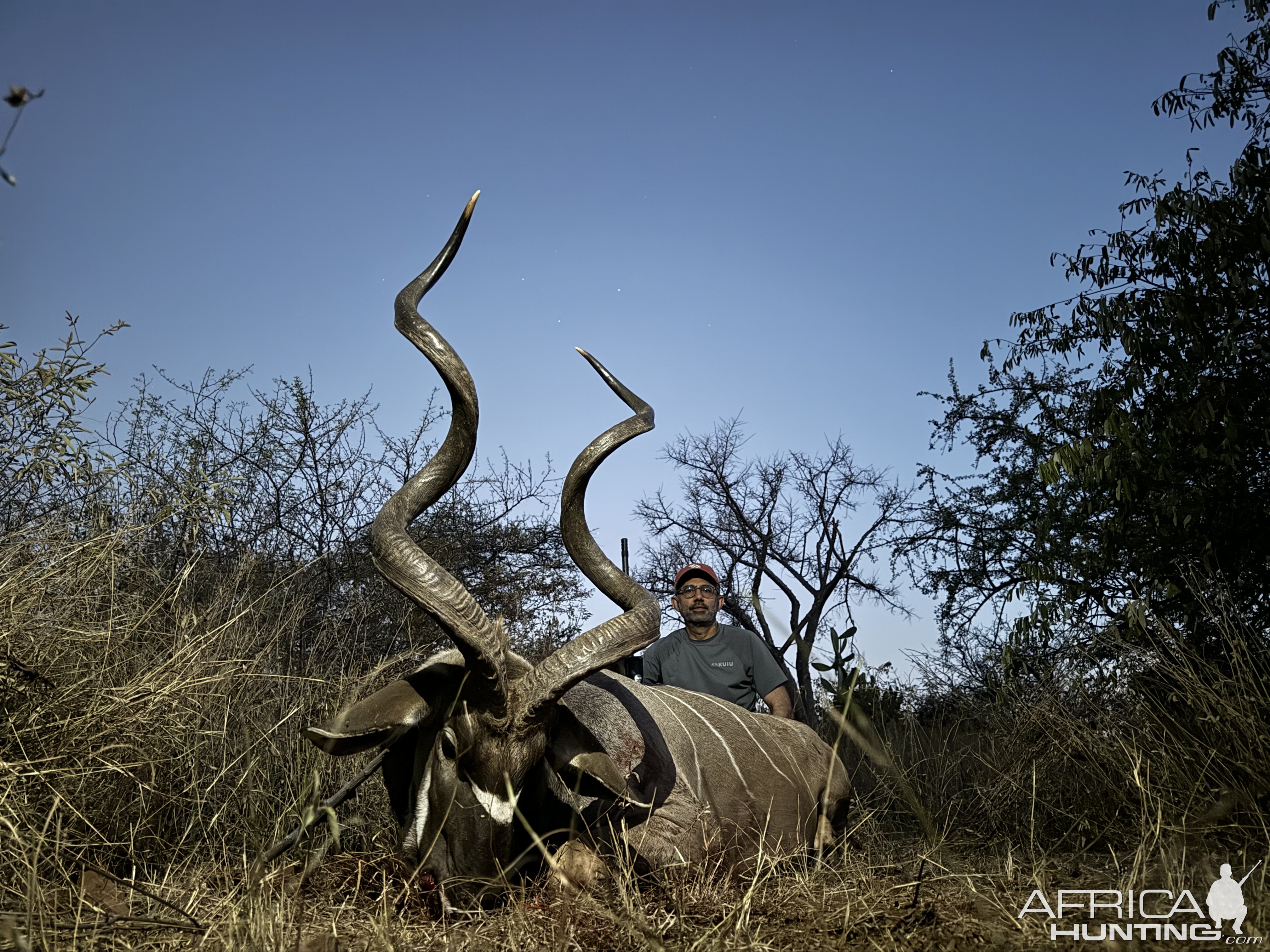 61 & 60 Inch Horn Kudu Hunt South Africa