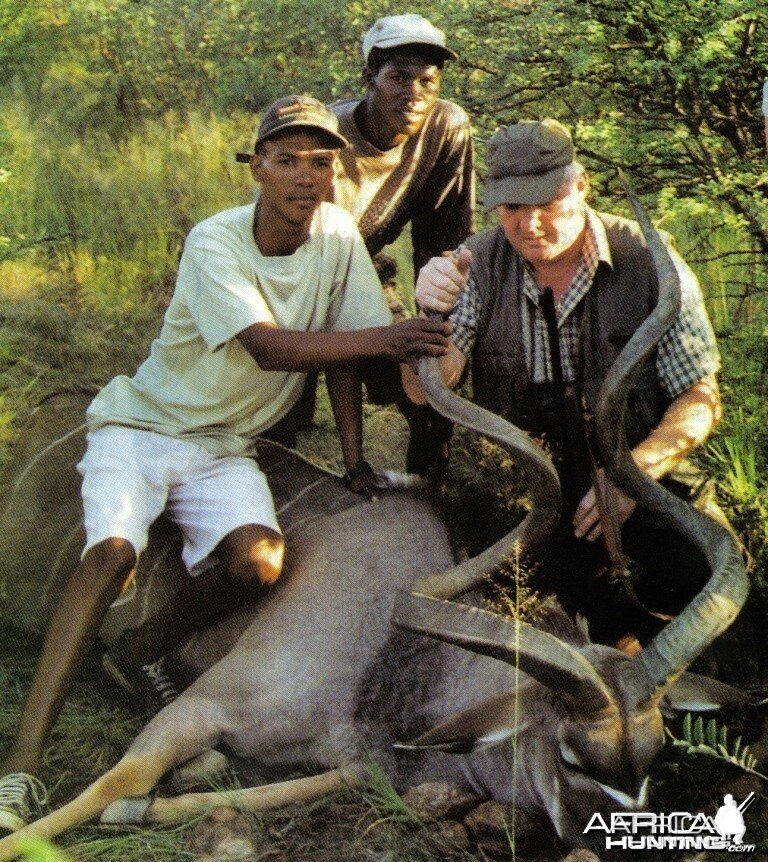72 1/2" Kudu, and current no.2 in Rowland Ward hunted in Namibia in 20