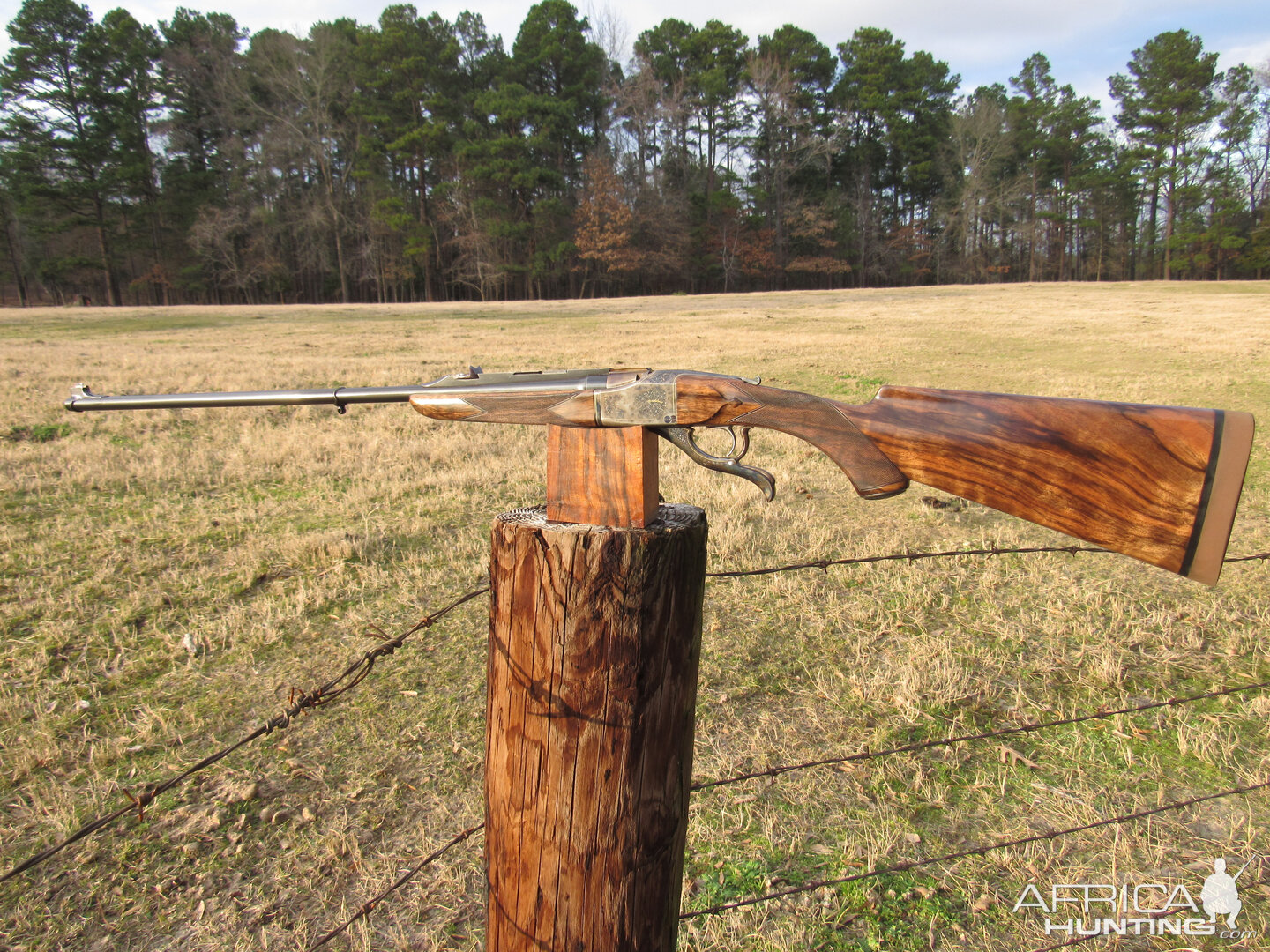 7X65R Rising Block Single Shot rifle