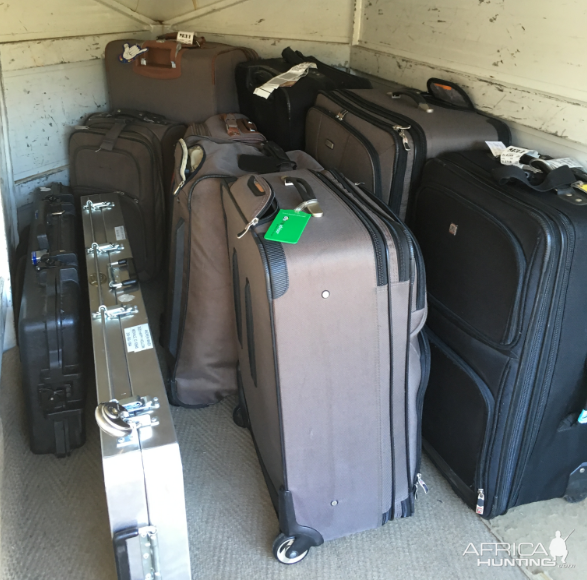 A lot of luggage