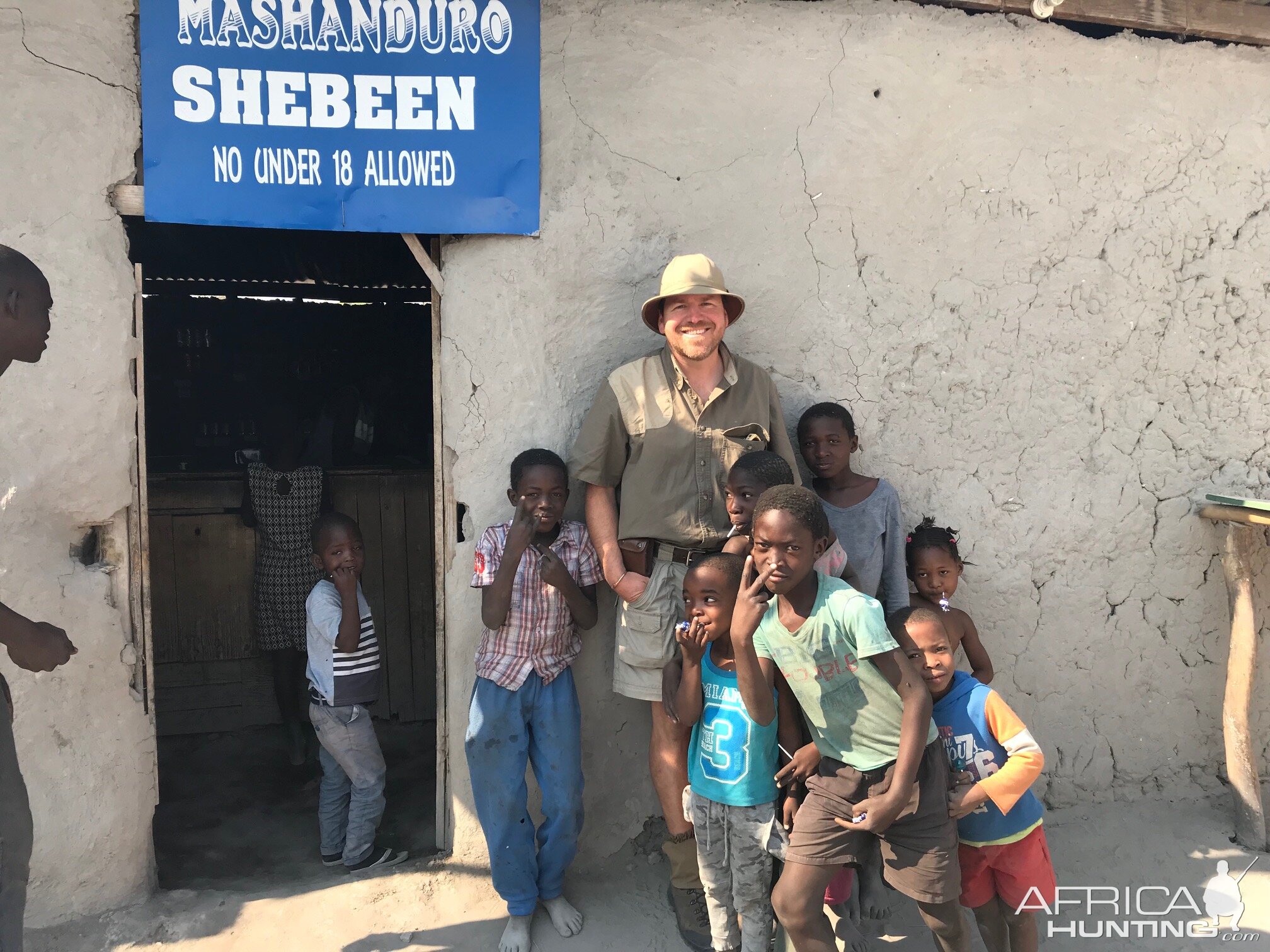 A shebeen Caprivi Namibia