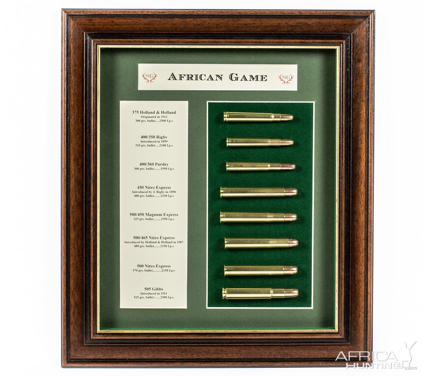 African Game Medium Cartridge Board from African Sporting Creations