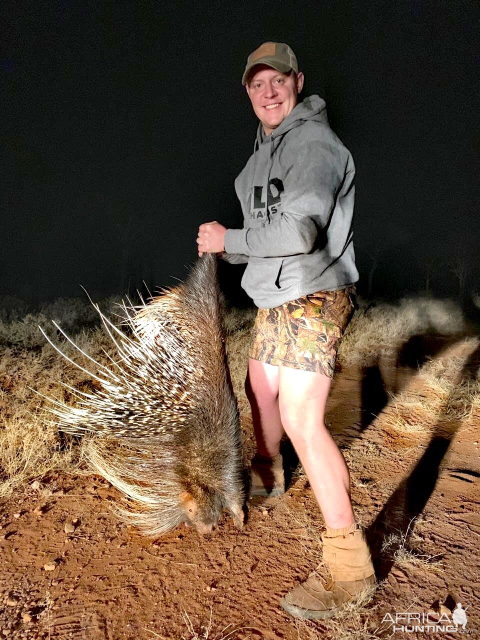 African Porcupine Hunting South Africa