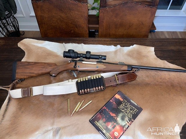 AHR CZ-550 in 375 H&H Rifle