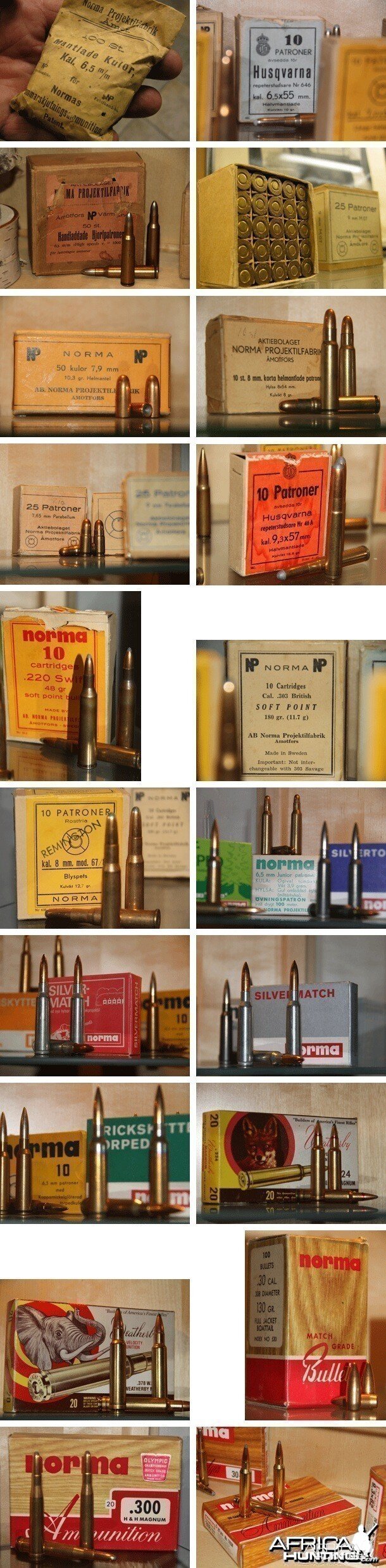 Ammunition boxes throughout the ages