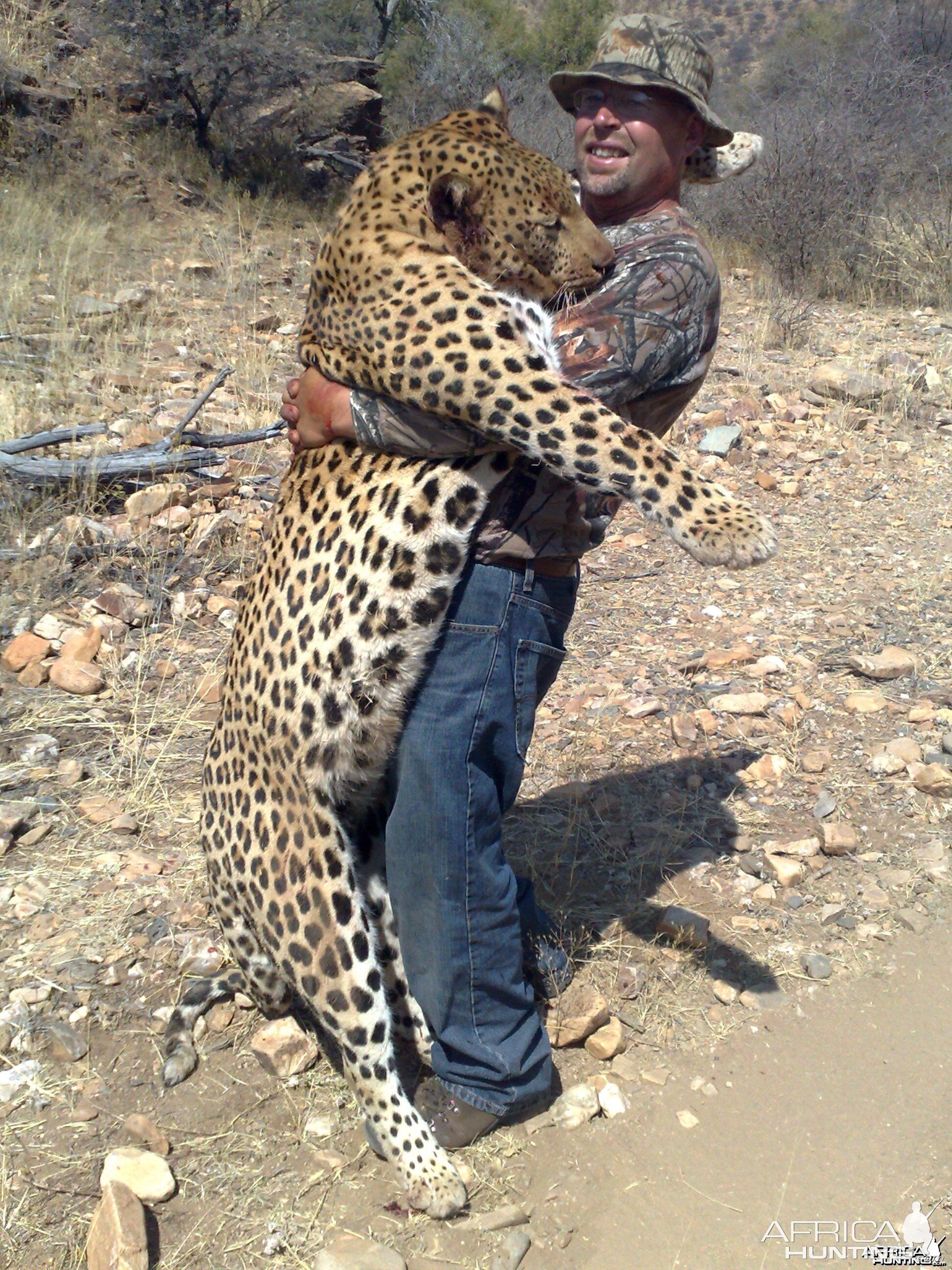 Another Namibian Monster tracked by Sparks Hounds