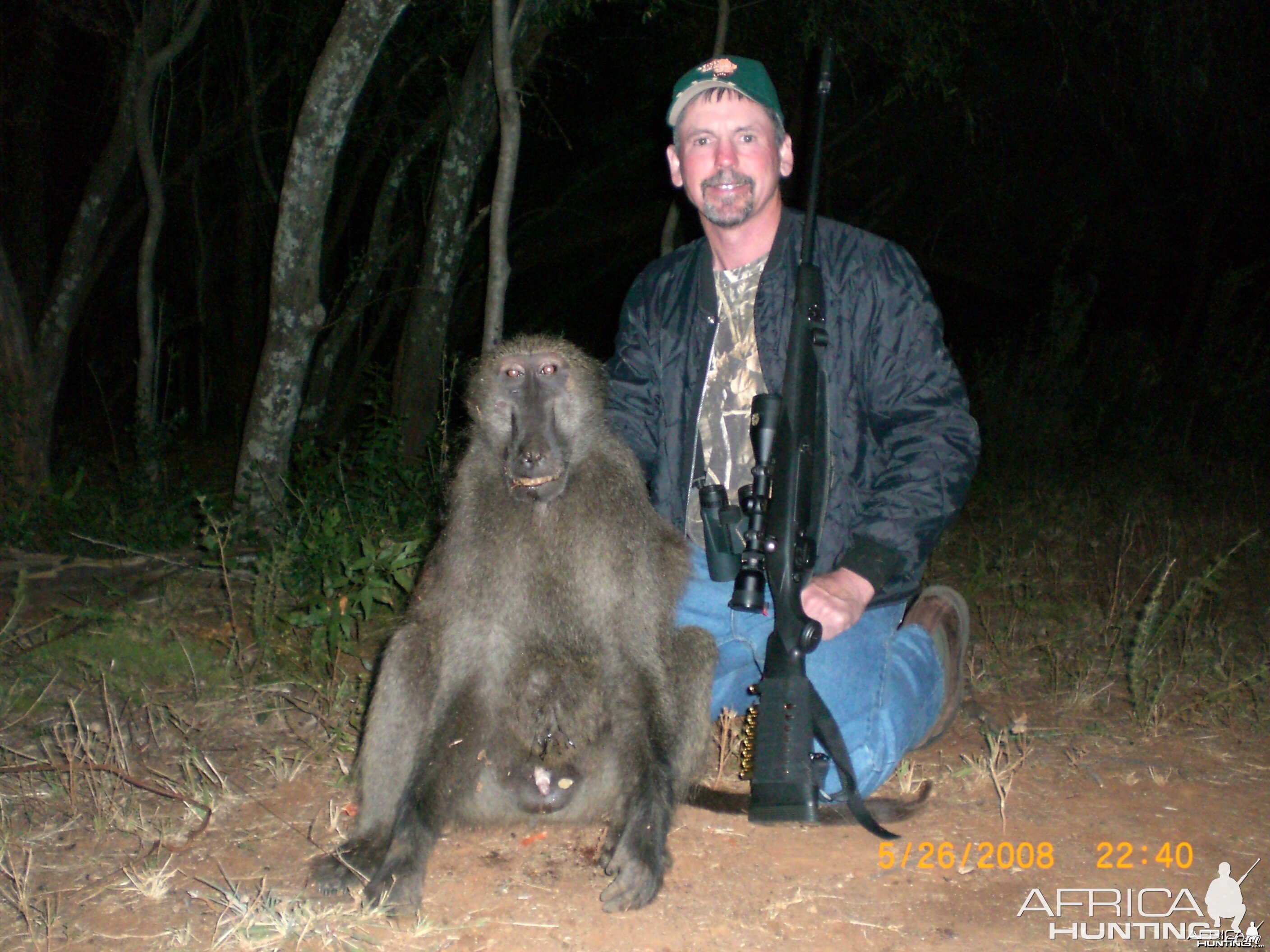 Babboon hunt in Northwest Province SA