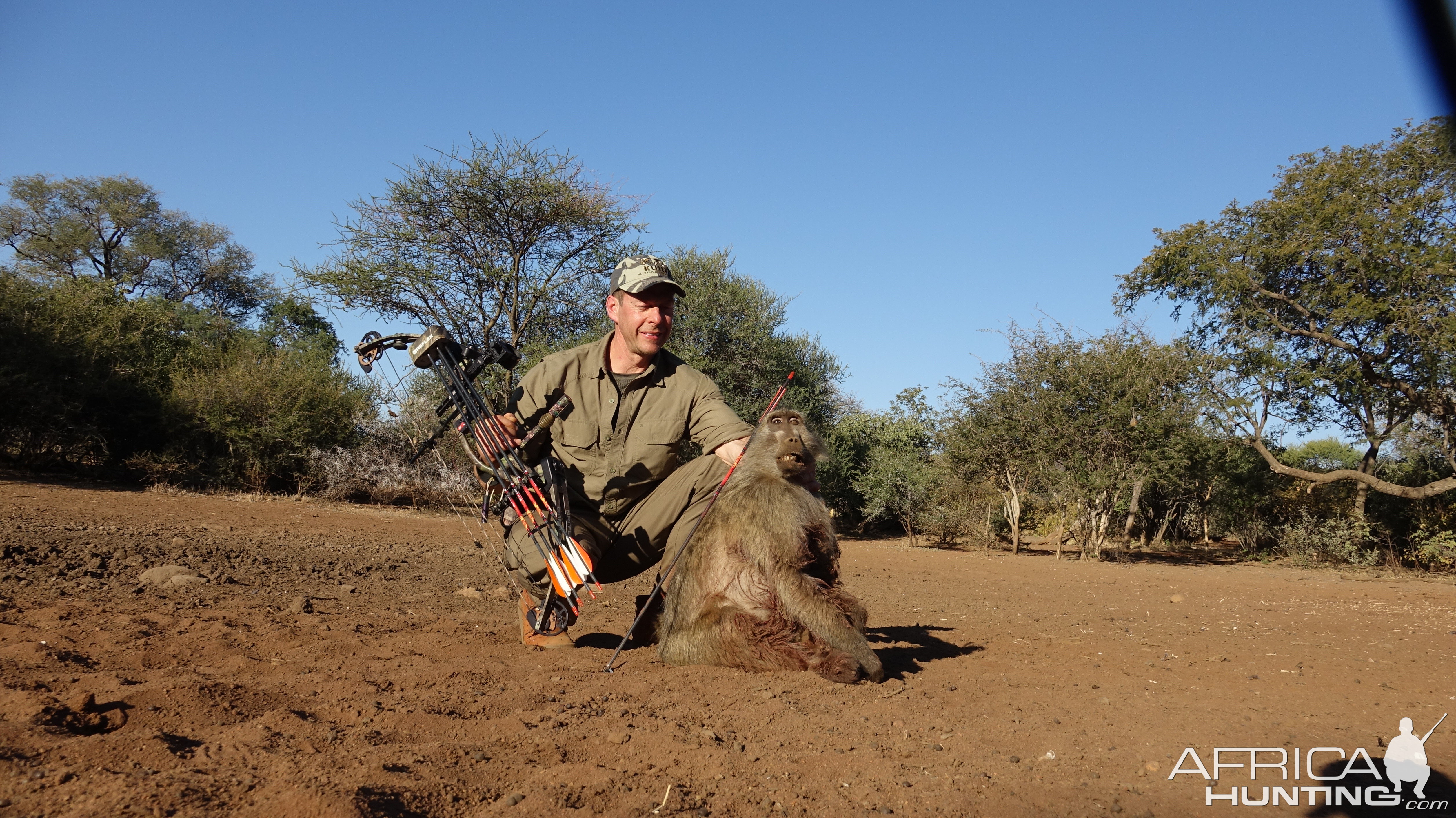 Baboon Bow Hunting South Africa
