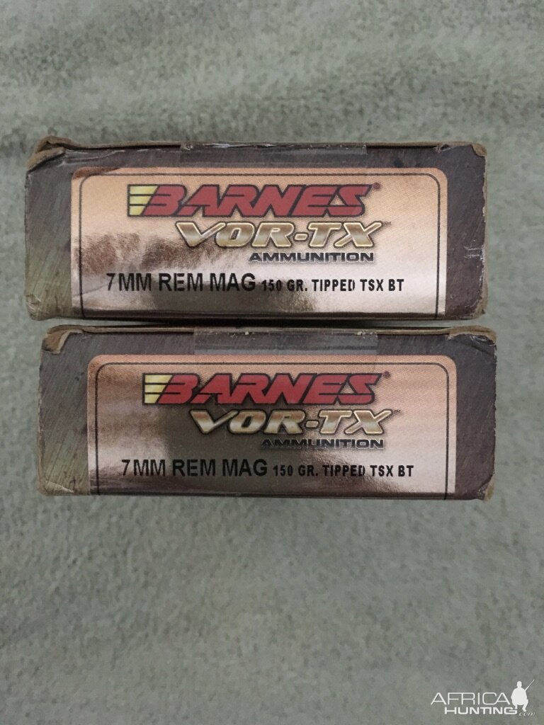 Barnes VOR-TX 7mm 150GRN Tipped TSX BT