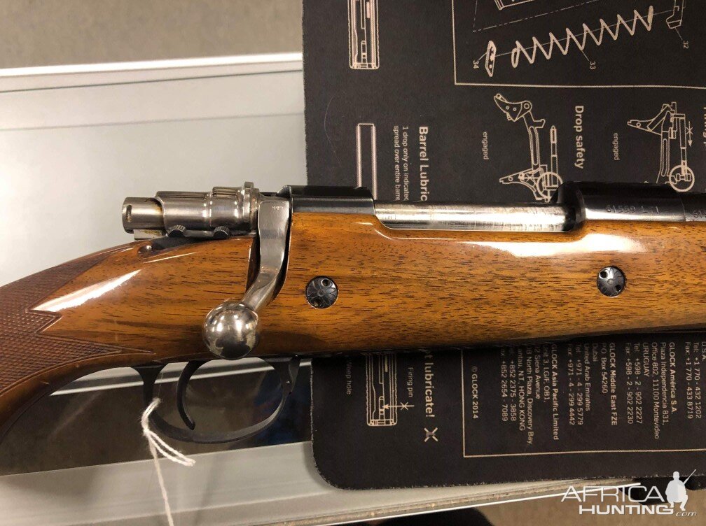 Belgian Browning .375 H&H Rifle