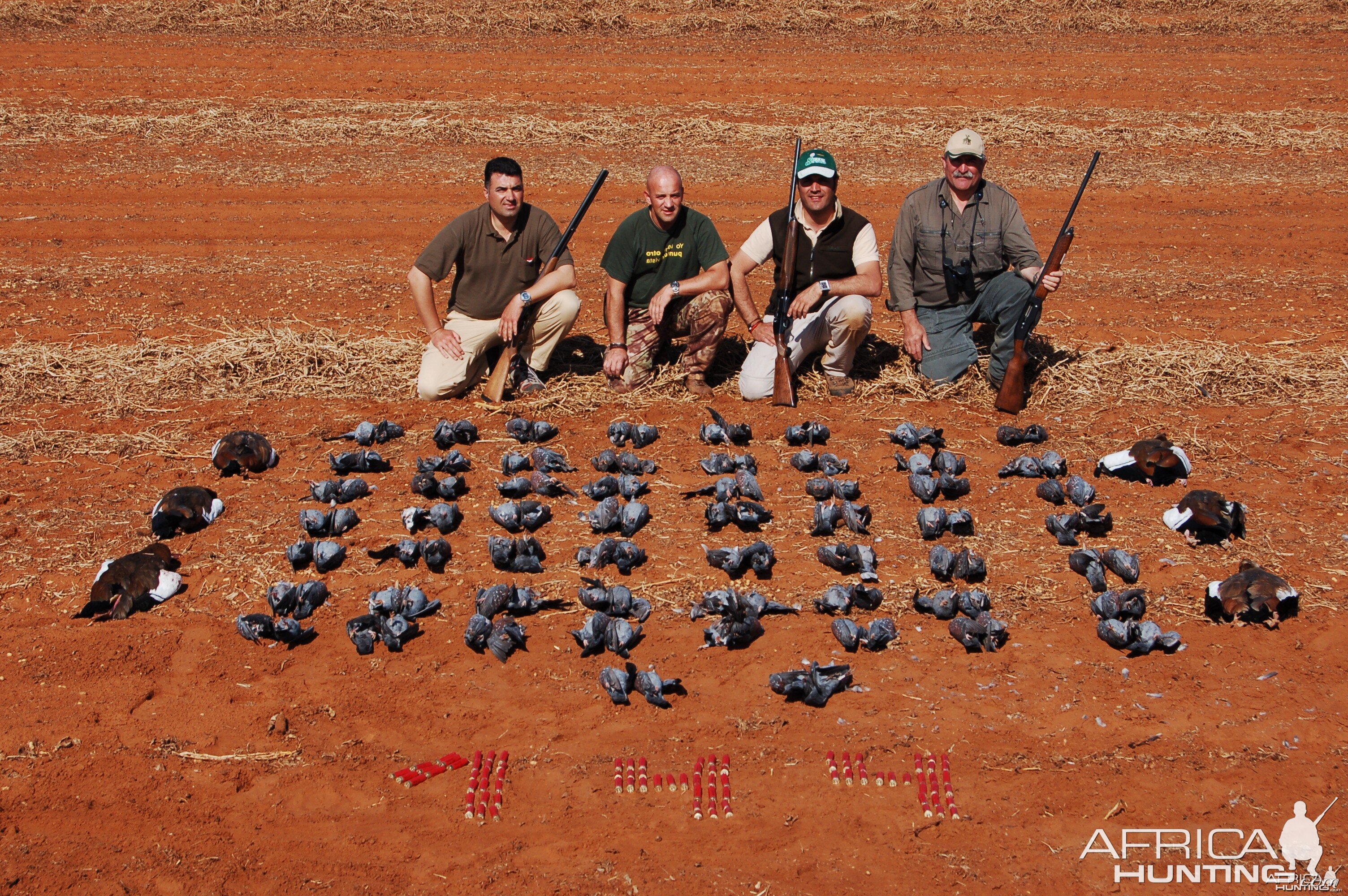Bird Hunting with Wintershoek Johnny Vivier Safaris in SA
