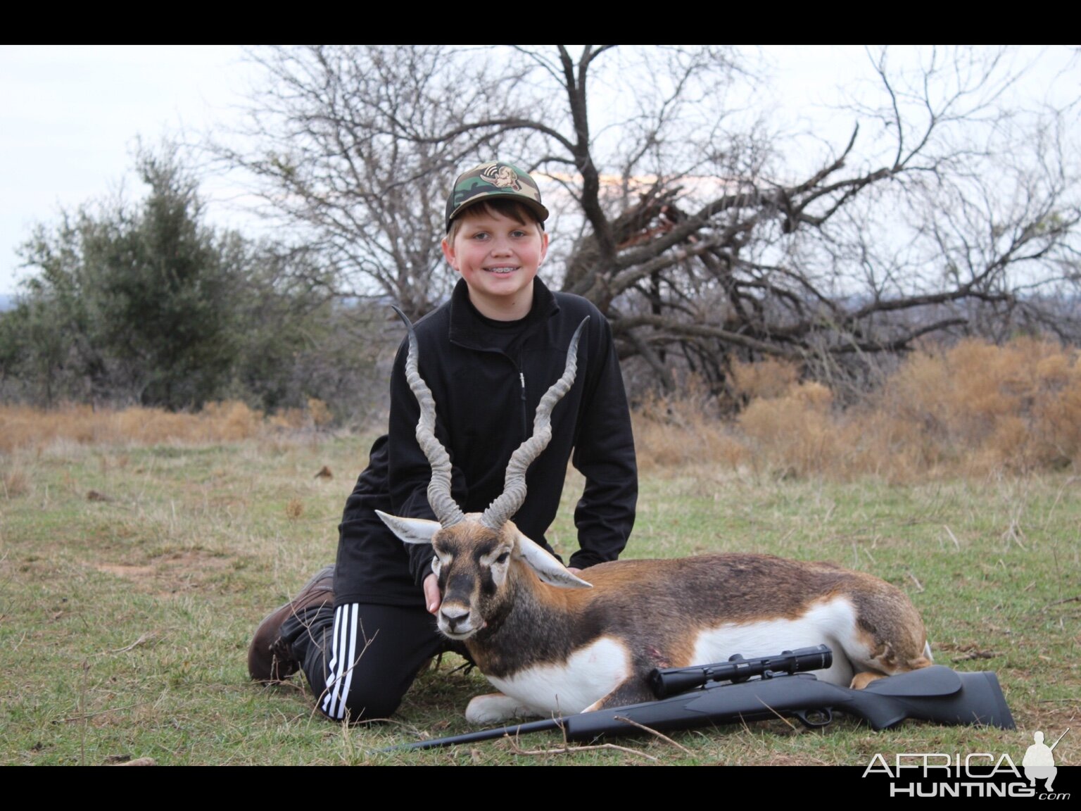 Black Buck Hunting Breckinridge Texas