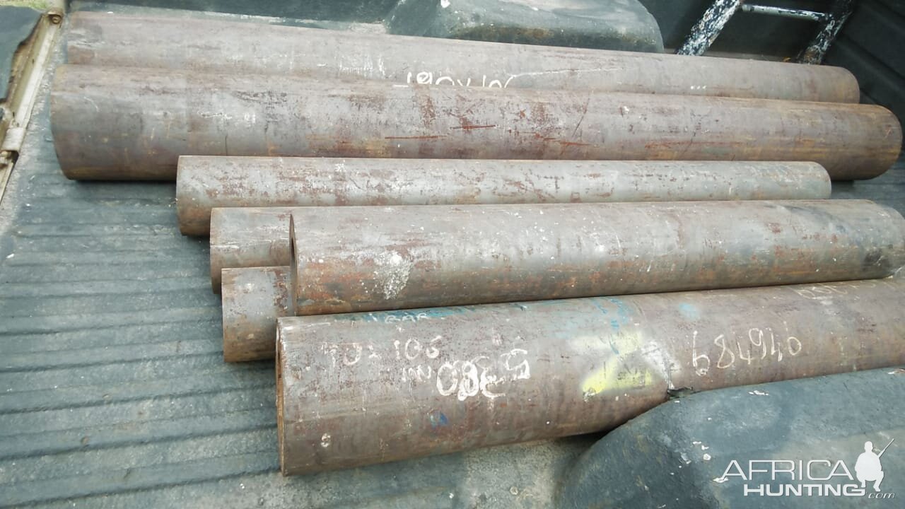 Black powder front loading canon building project
