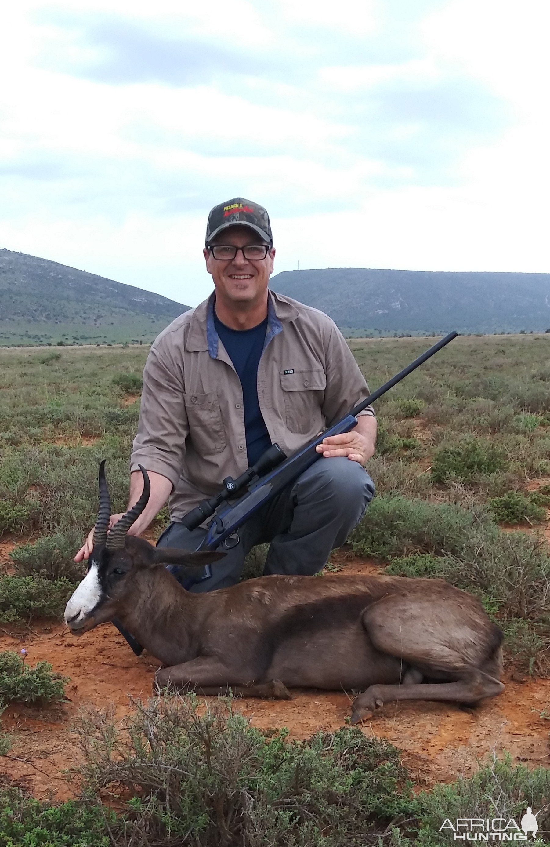 Black Springbok Hunting Karoo South Affrica