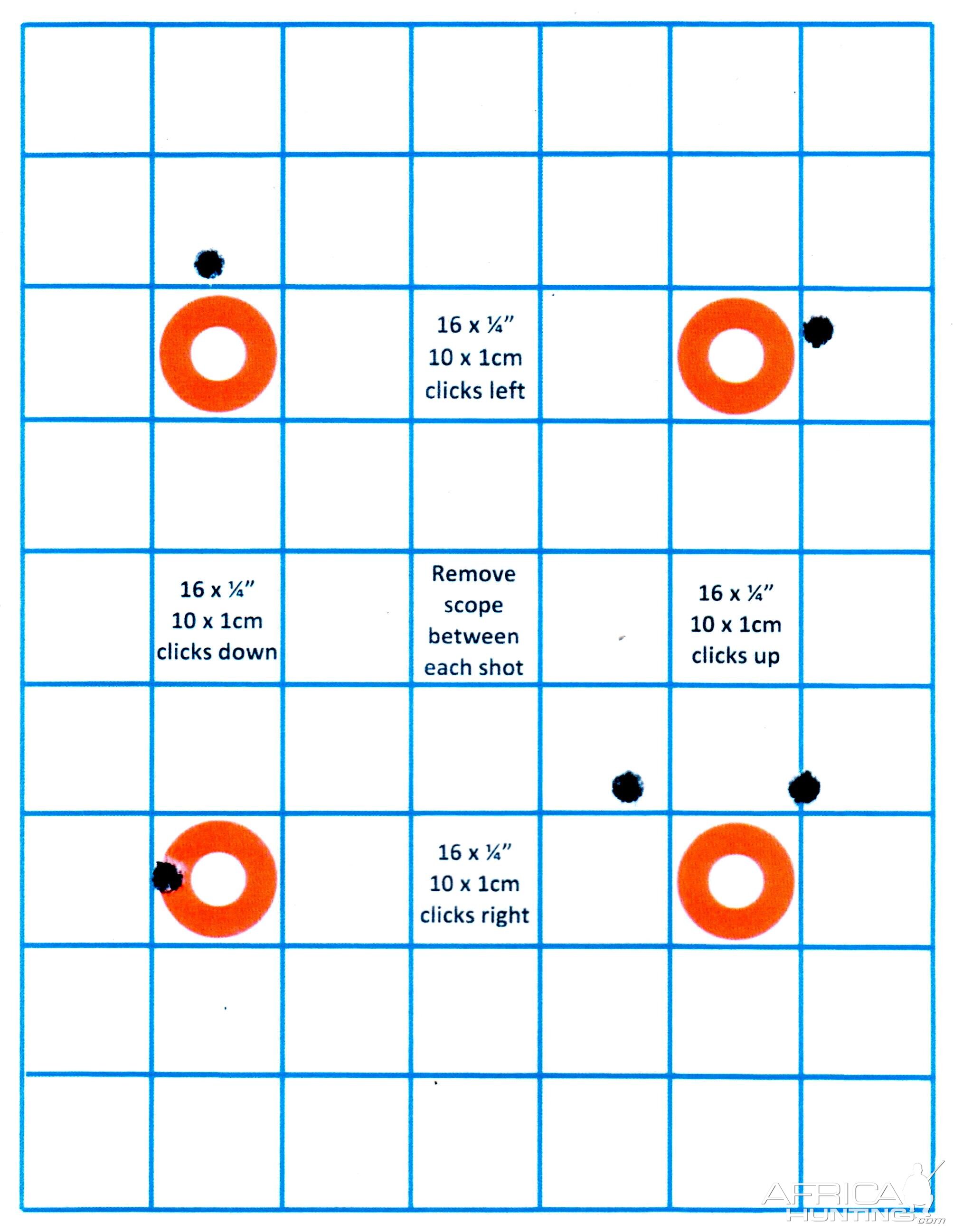 Blaser .257 Wby 100 gr TTSX - Scope removal & clicks test
