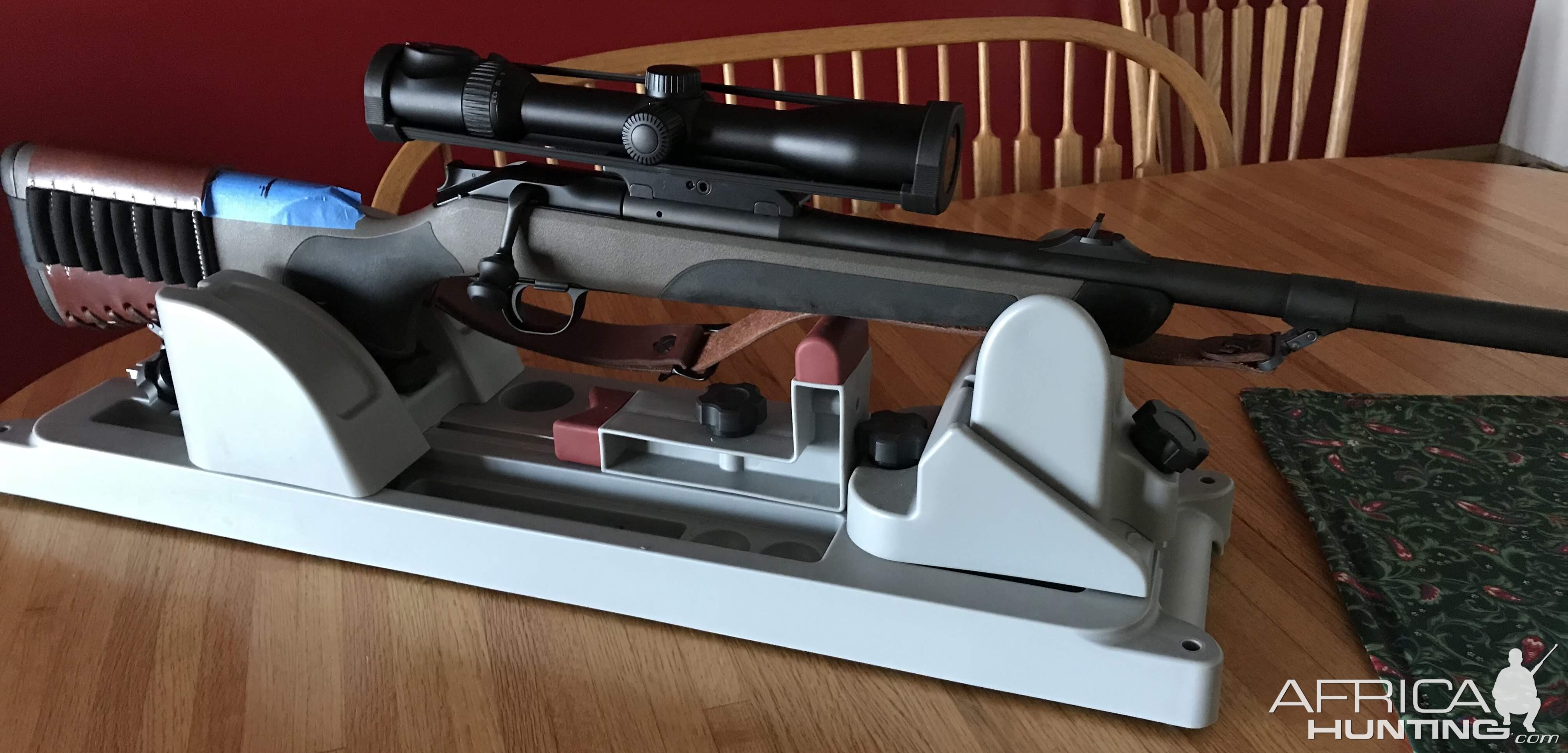 Blaser R8 w/ 375H&H Safari Barrel, Contessa Mount and Swaro Scope