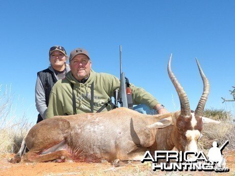 Blesbok hunt with Wintershoek Johnny Vivier Safaris