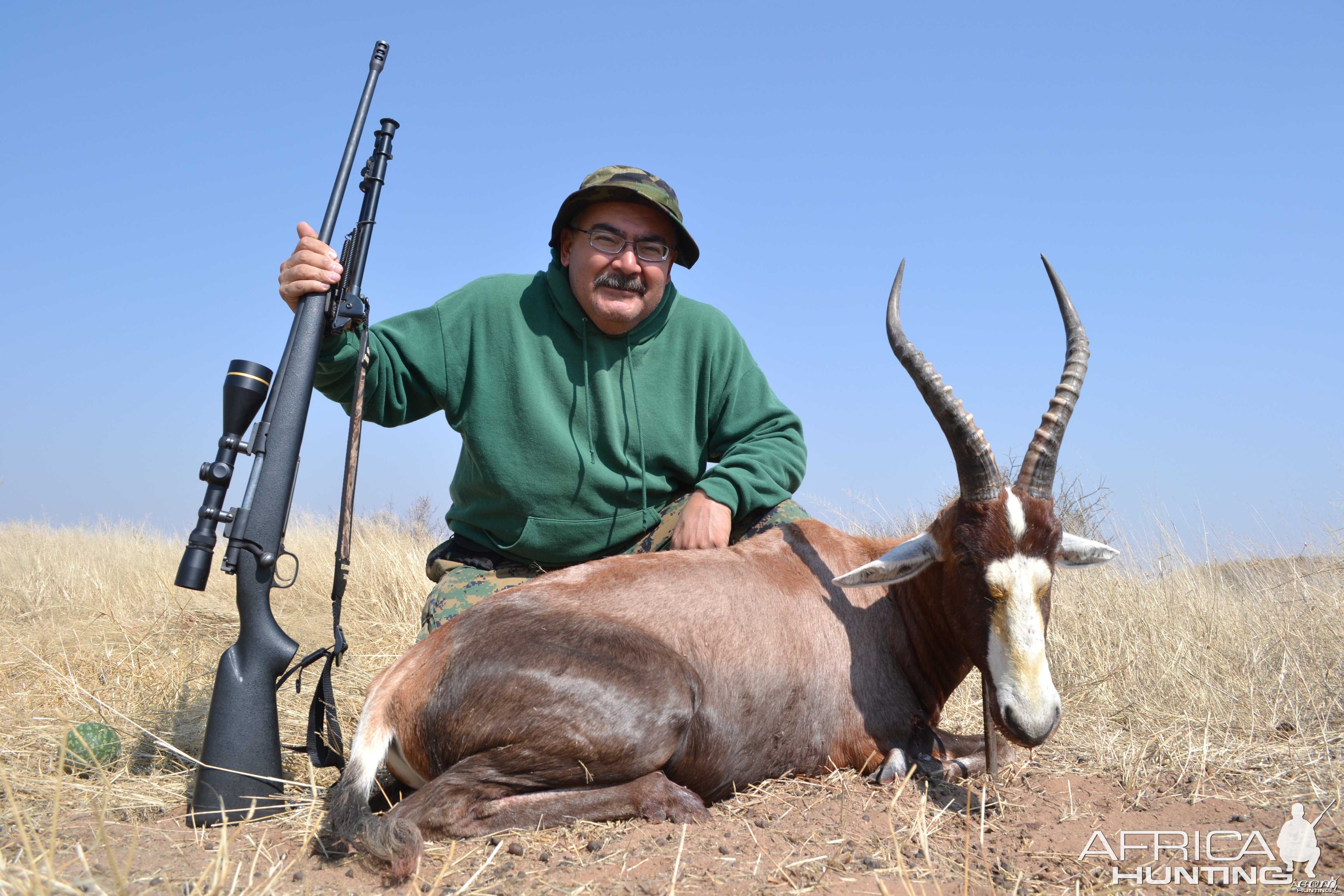 Blesbuck trophy with Kowas Hunting Safaris