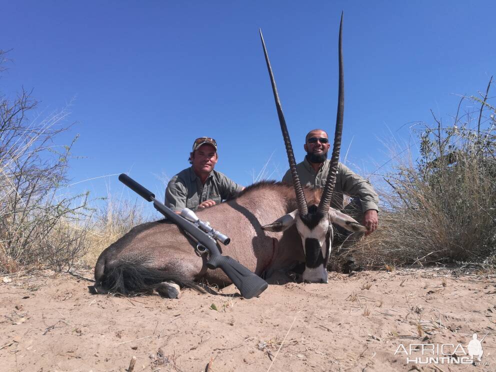 Botswana Hunt Gemsbok 45.5 in