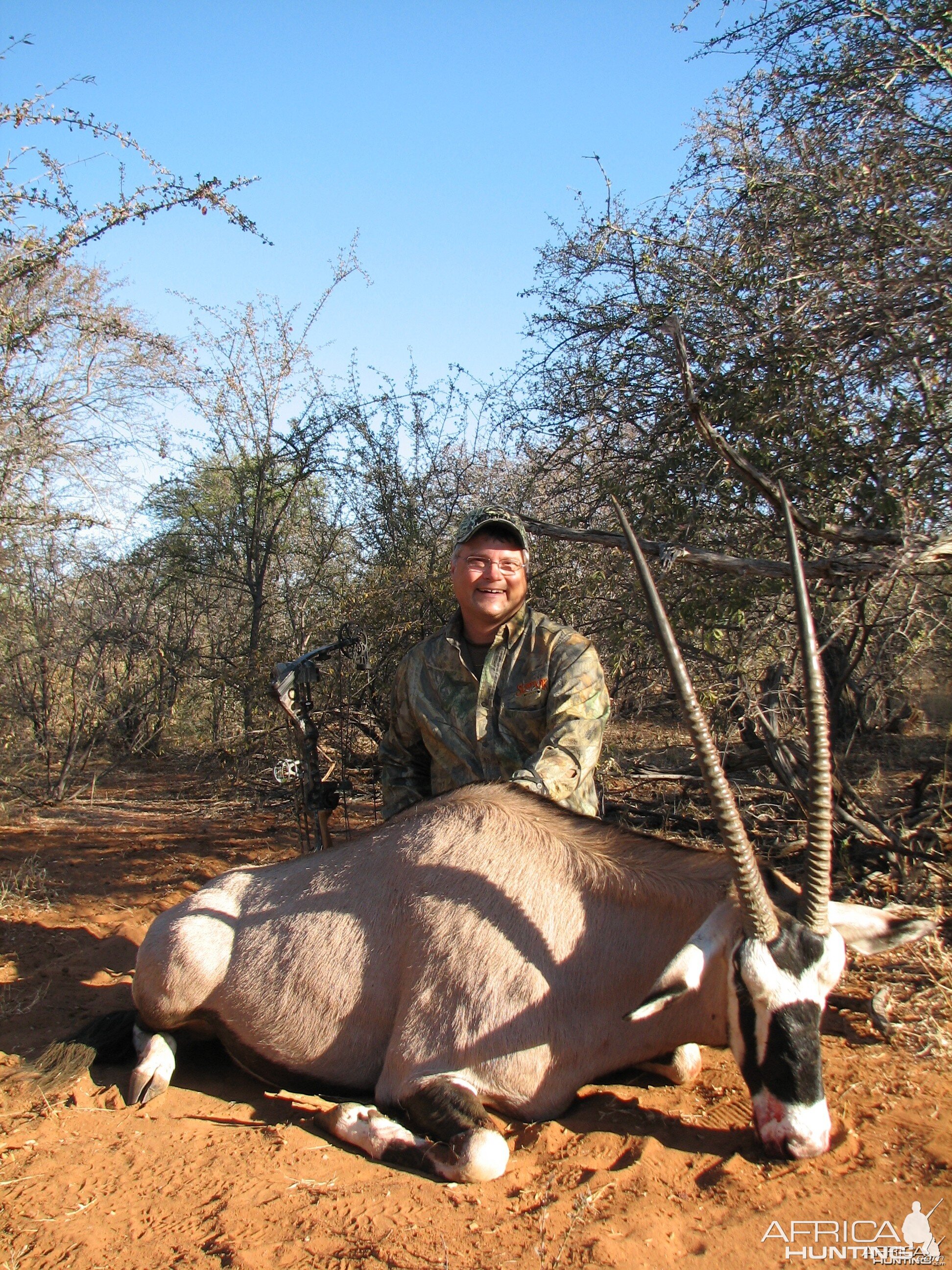 Bow Hunting Gemsbok 2006 RSA Limpopo trip